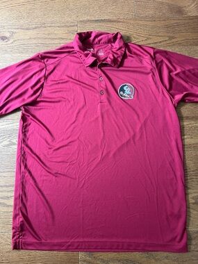 Antigua Florida State Men’s Garnet Polo.